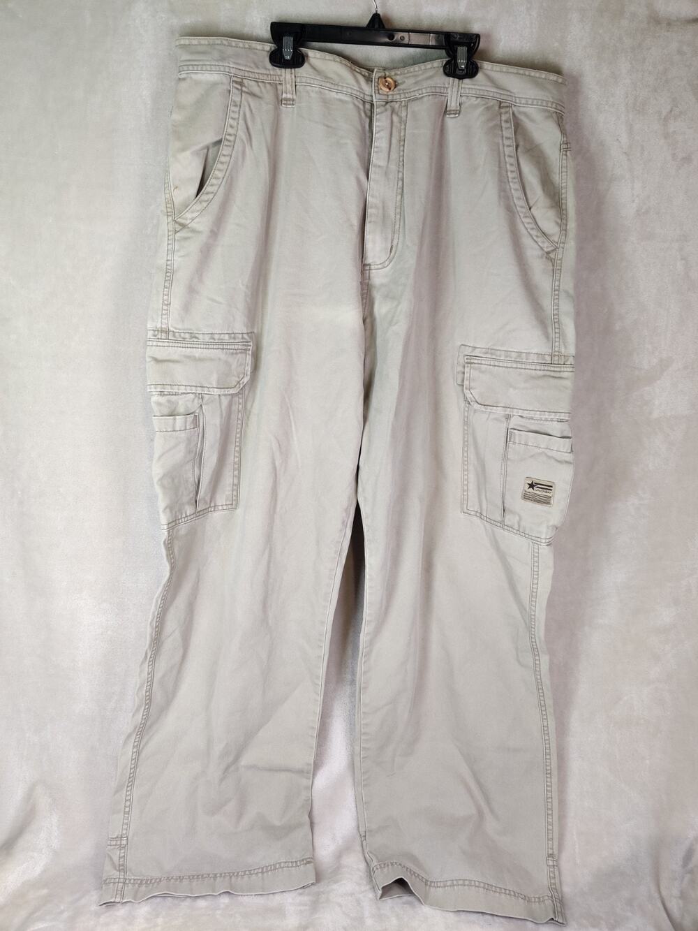 Unionbay Men's Survivor Khaki Cargo Pants Size 38x32